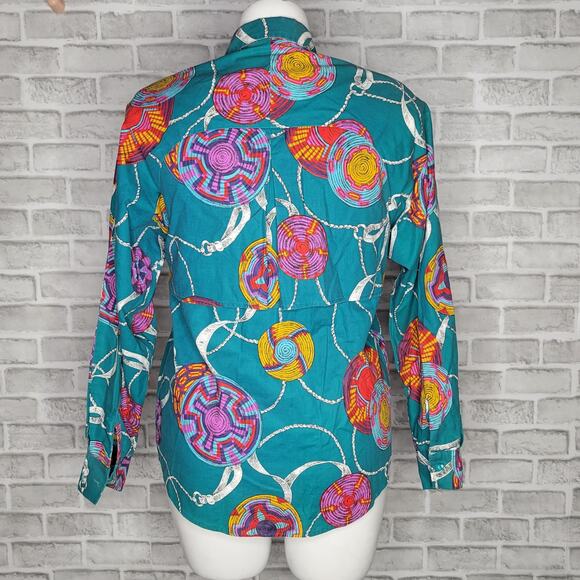 VTG 80s 90s Western Wrangler Button Up, size Large - Picture 5 of 6